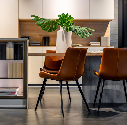 Planta de 45 m² com móveis planejados